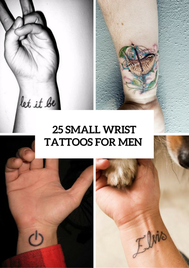 male tattoos on wrist