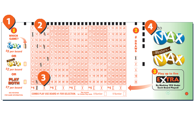 how to play lotto max in ontario