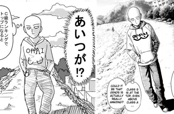 one punch man webcomic