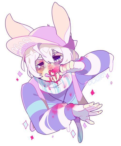 pastel gore art