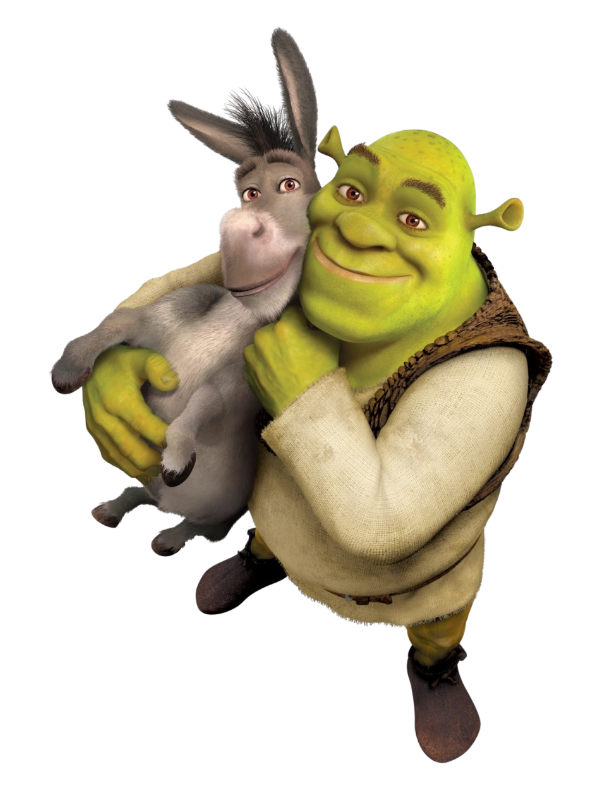 donkey shrek vector