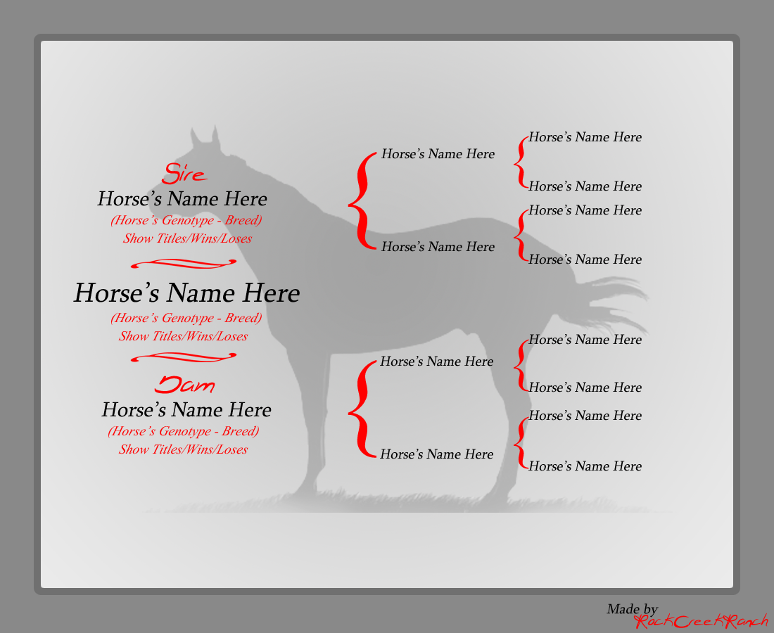 horse pedigree