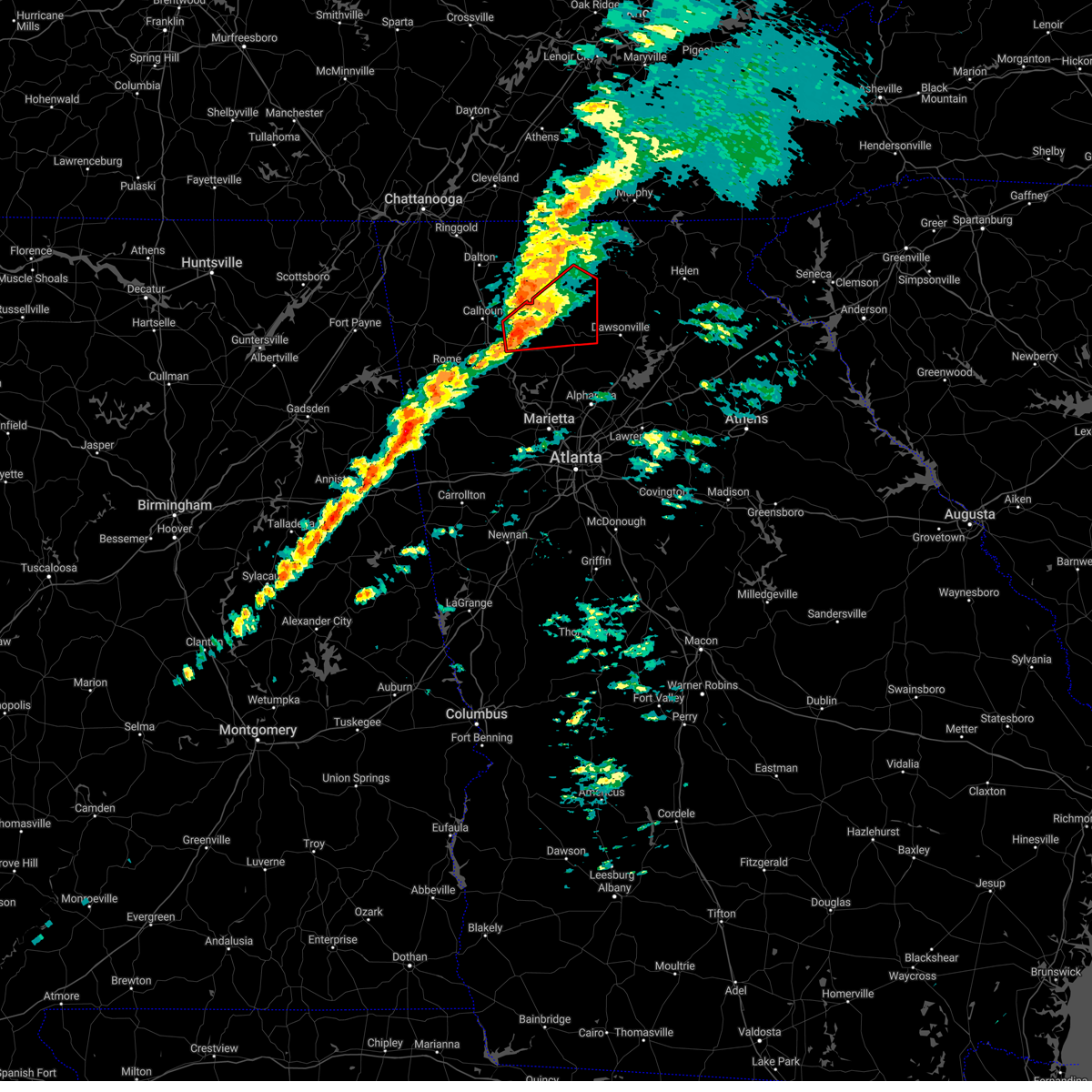 weather radar for jasper ga