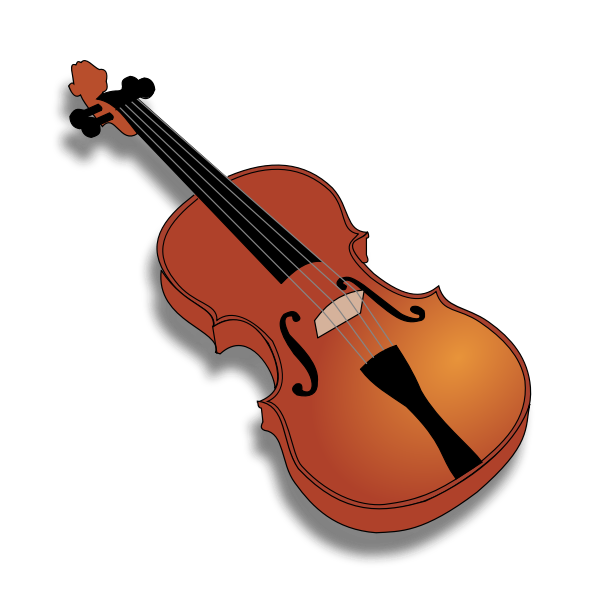 violin clip art