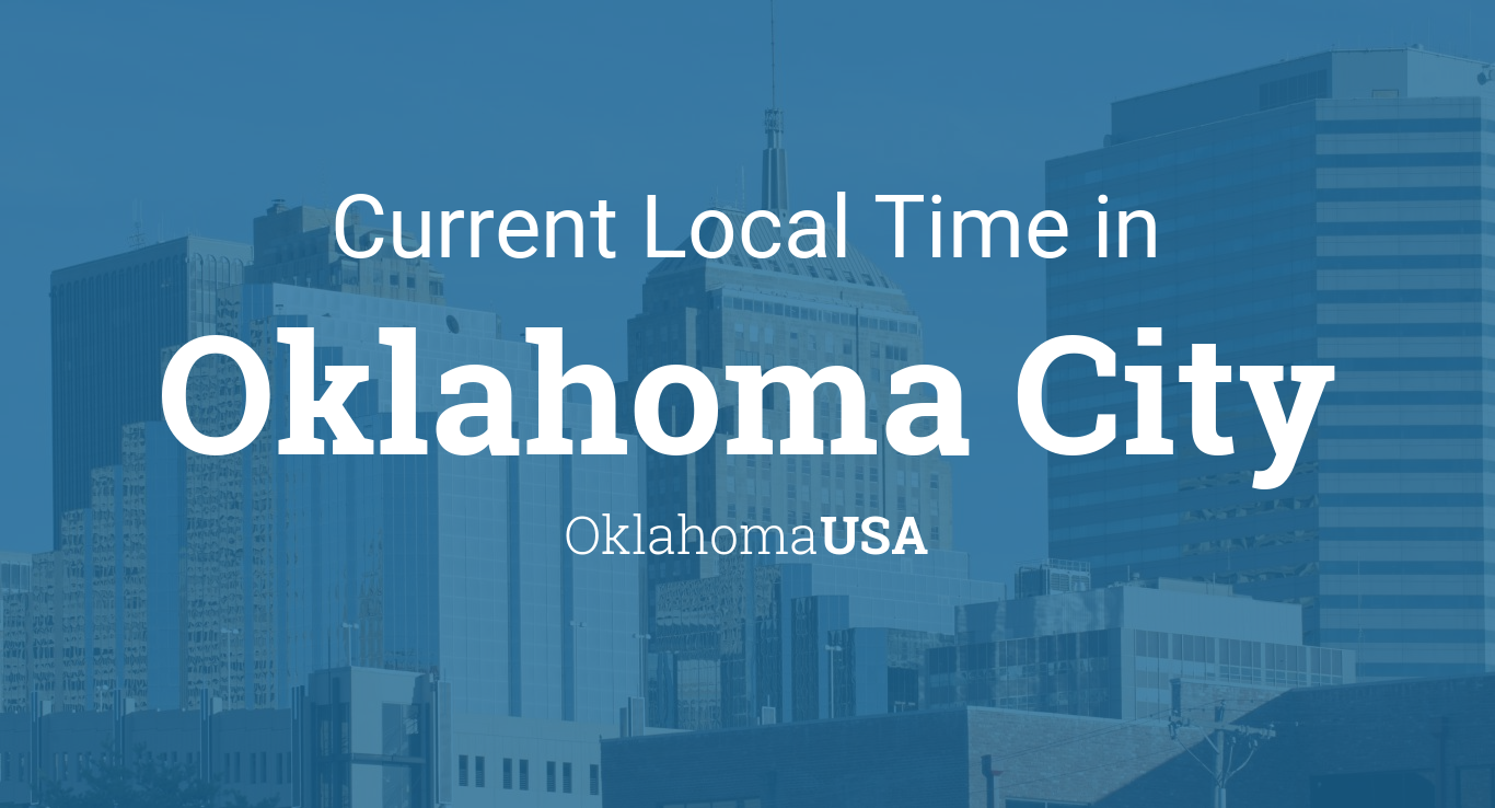 oklahoma is in what time zone