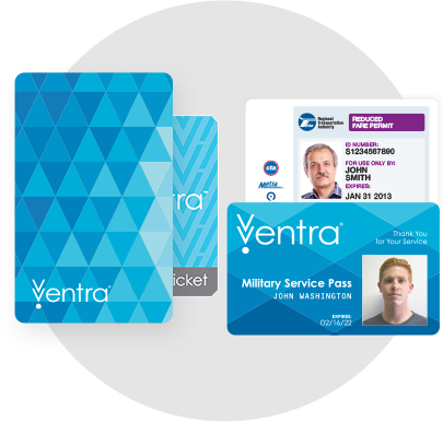 ventra card amount