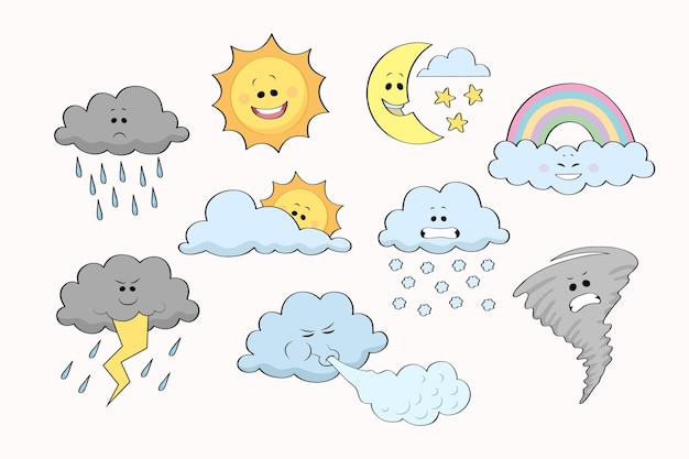 weather report clipart