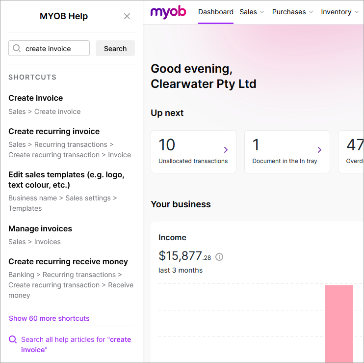 myob live chat support