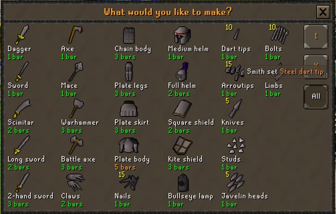 osrs darts