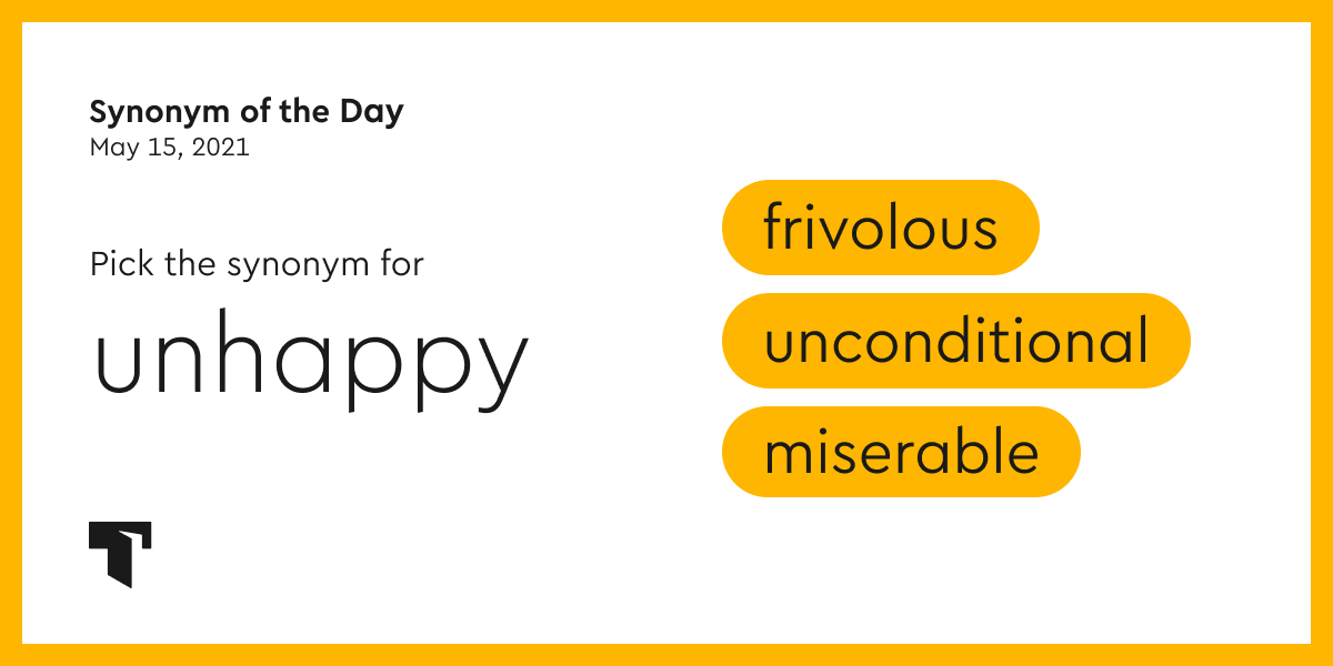 miserable synonym