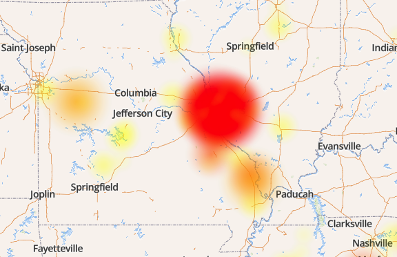 spectrum wifi outages map
