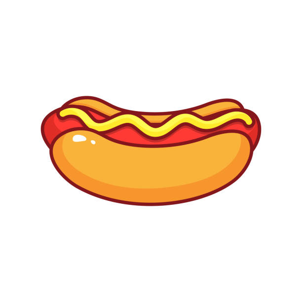 dibujo hot dog