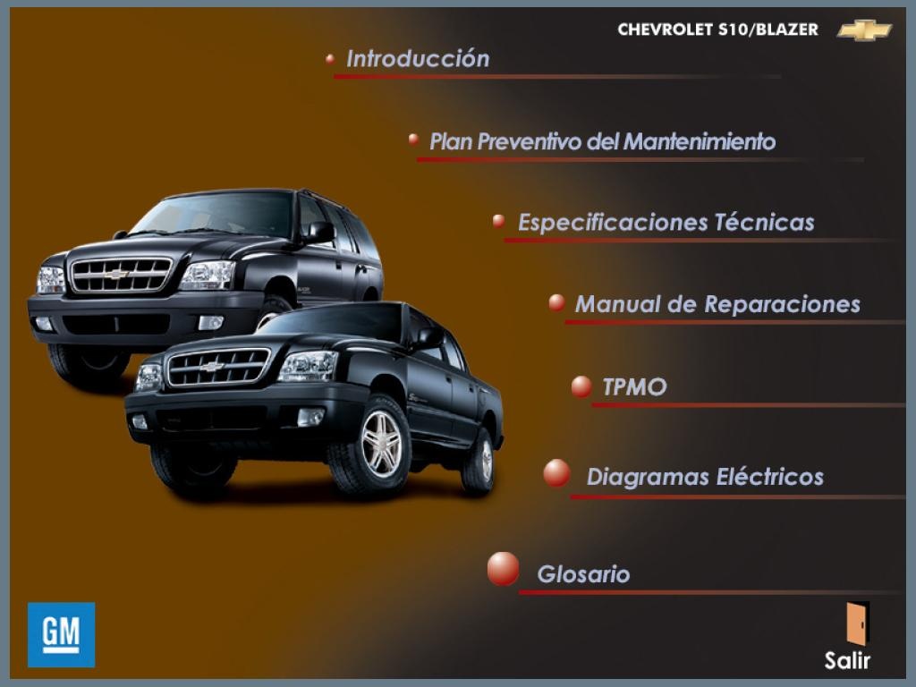 manual de chevrolet s10 en español