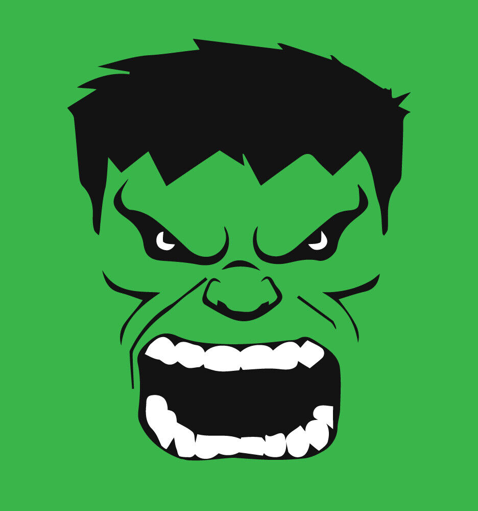 incredible hulk face