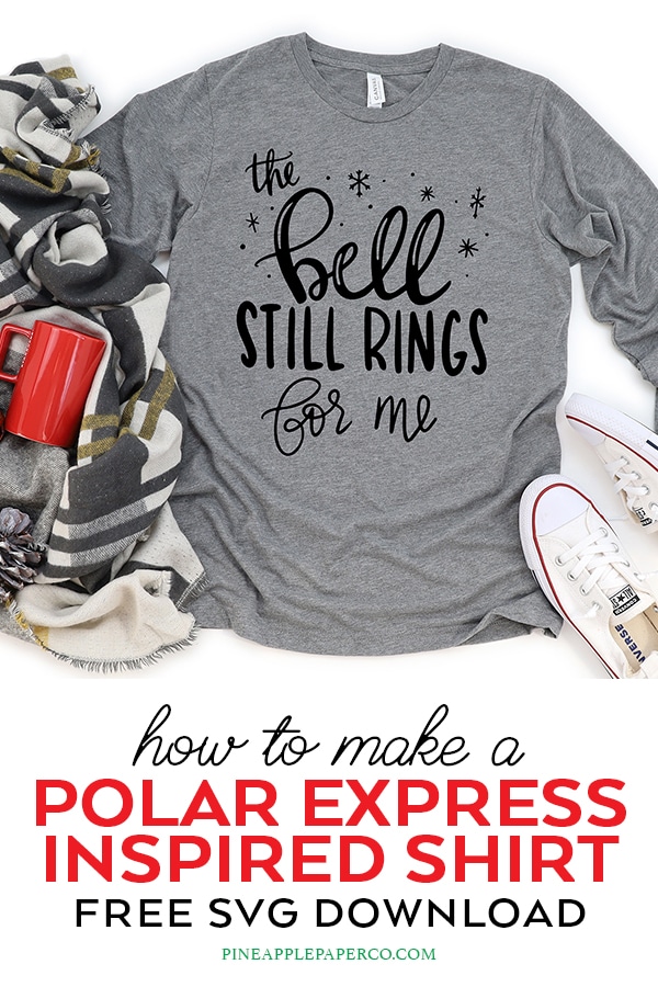 polar express shirt svg