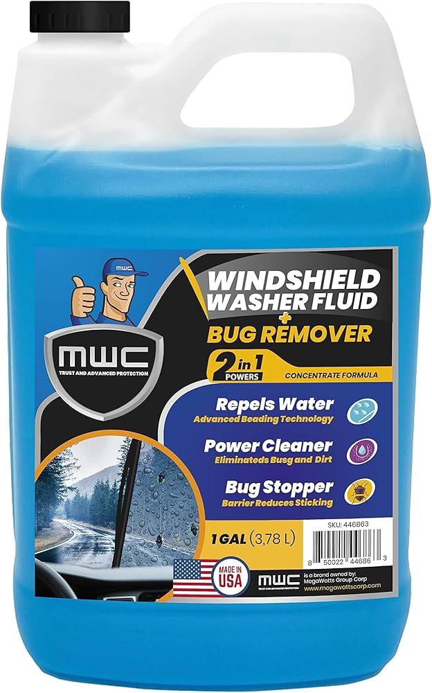 windshield washer fluid para que sirve