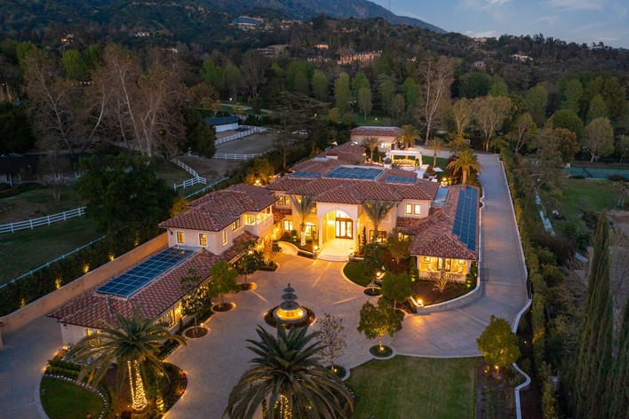 high end houses in california