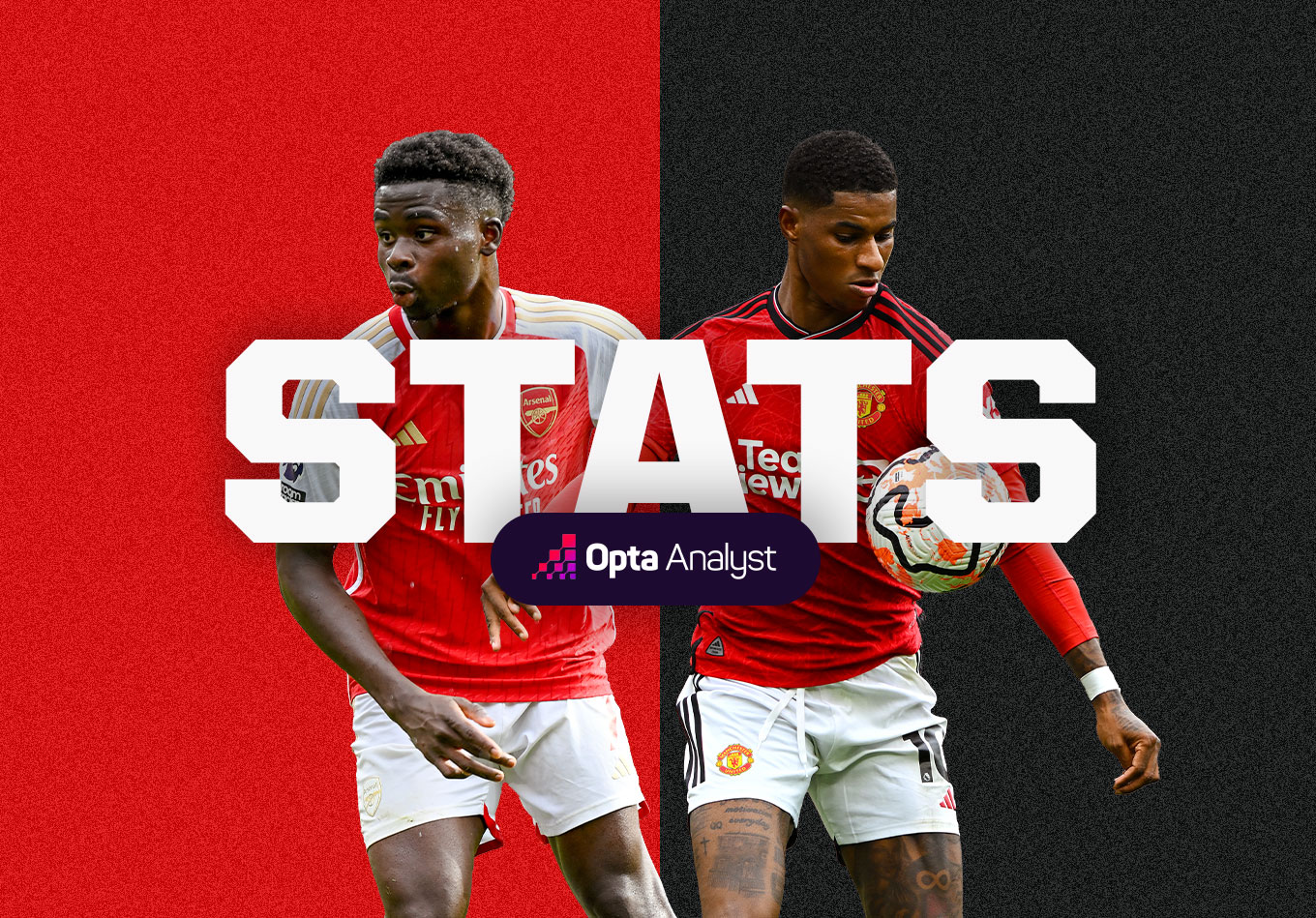 arsenal v manchester united stats