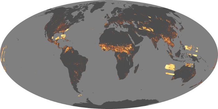 nasa fire map