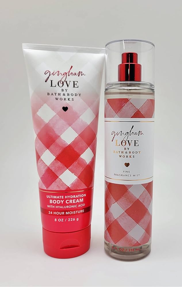 bath and body works gingham