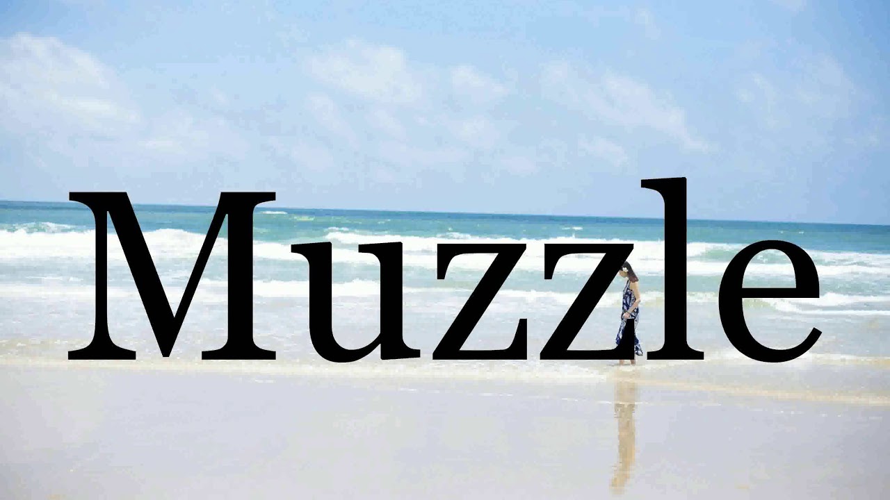 muzzle pronunciation