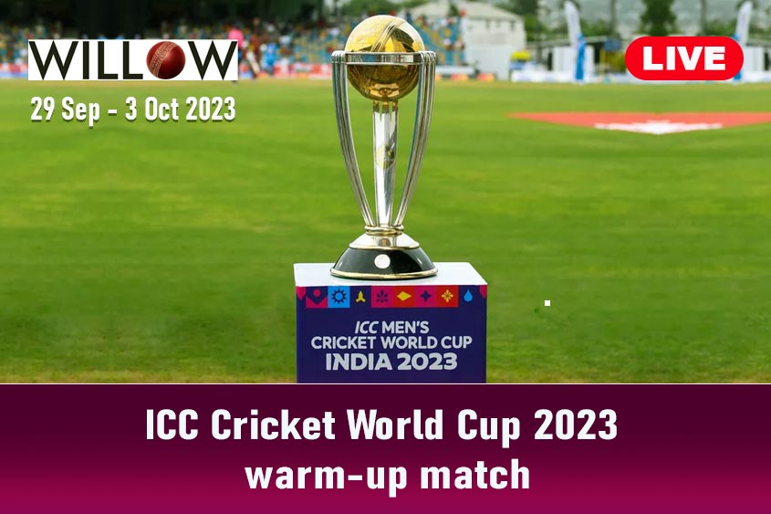 icc world cup 2023 warm up matches live streaming