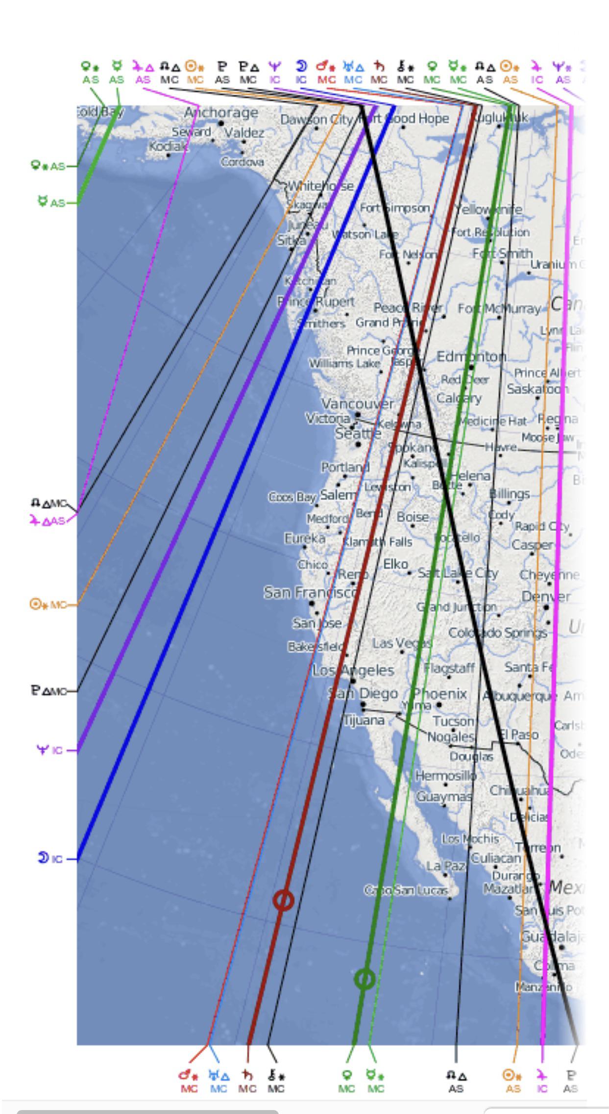 astrodienst astrocartography