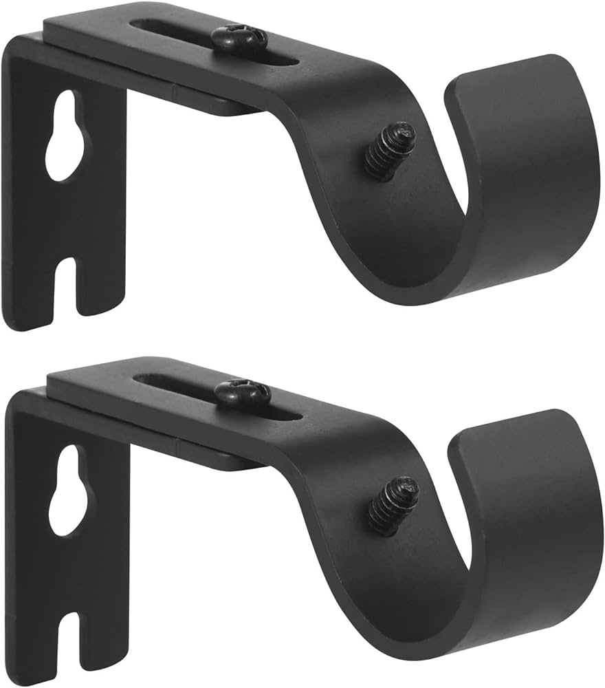 curtain rod brackets