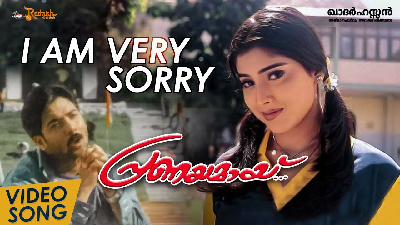 i am very sorry malayalam song