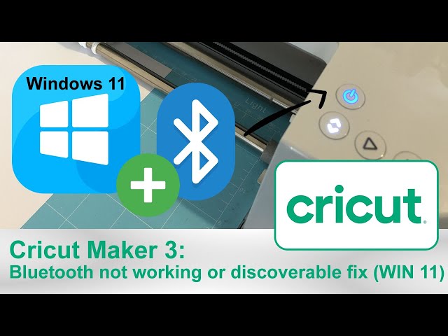 cricut maker 3 bluetooth