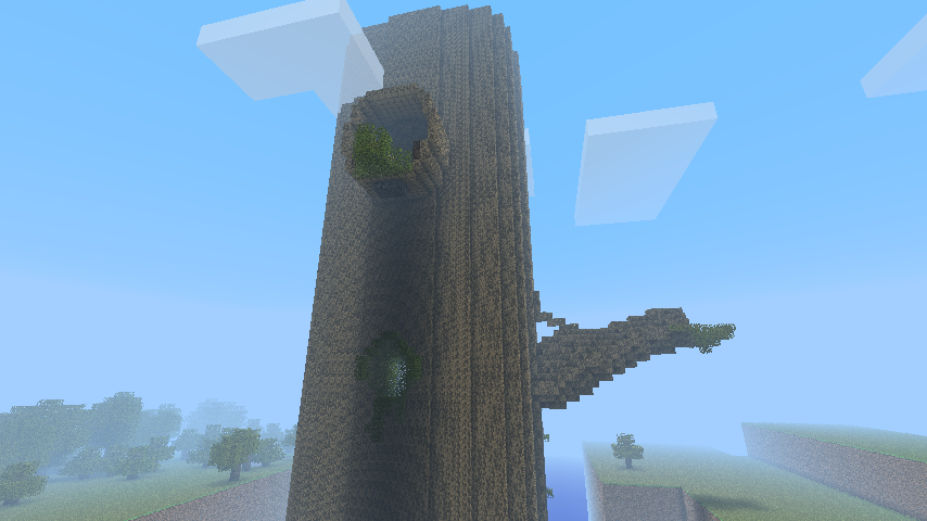 minecraft giant tree