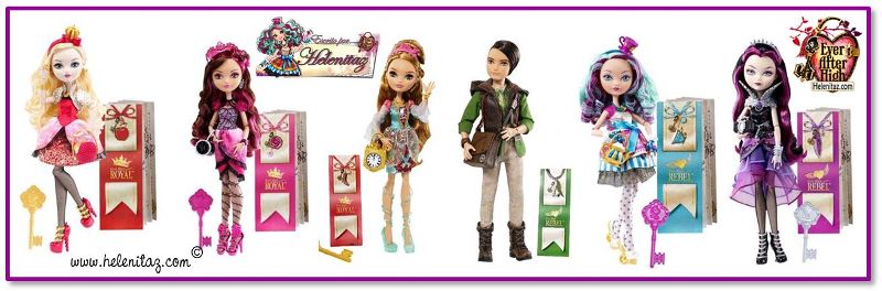 ever after high padres e hijos