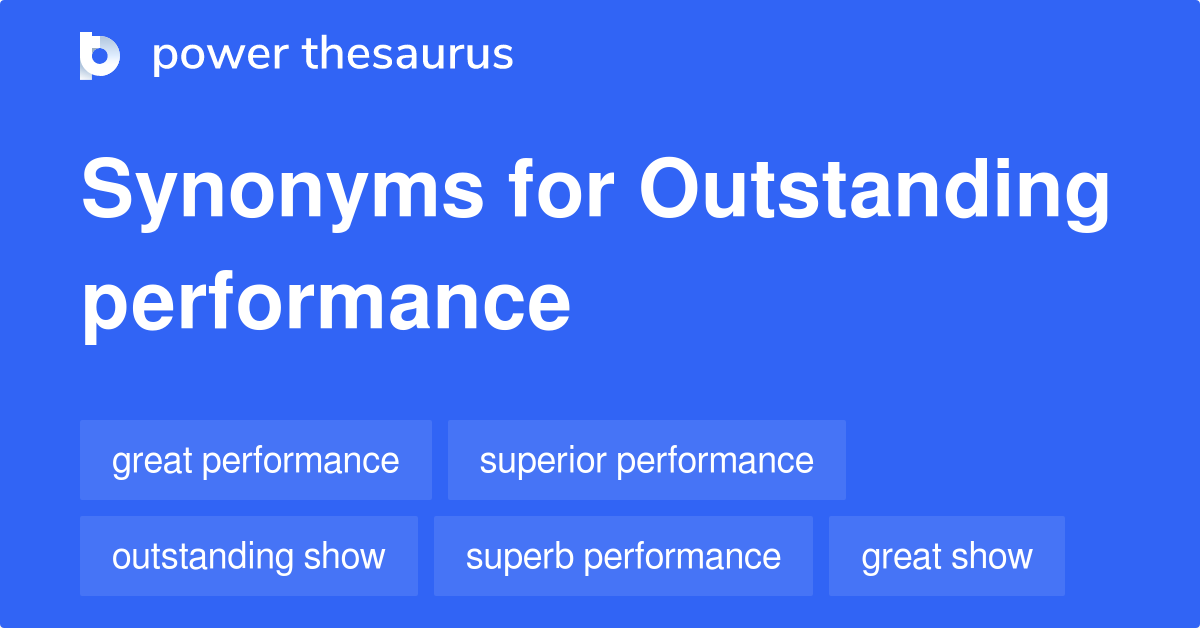 outstanding thesaurus