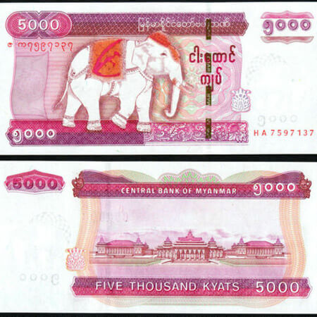 100000 myanmar kyat to indian rupee