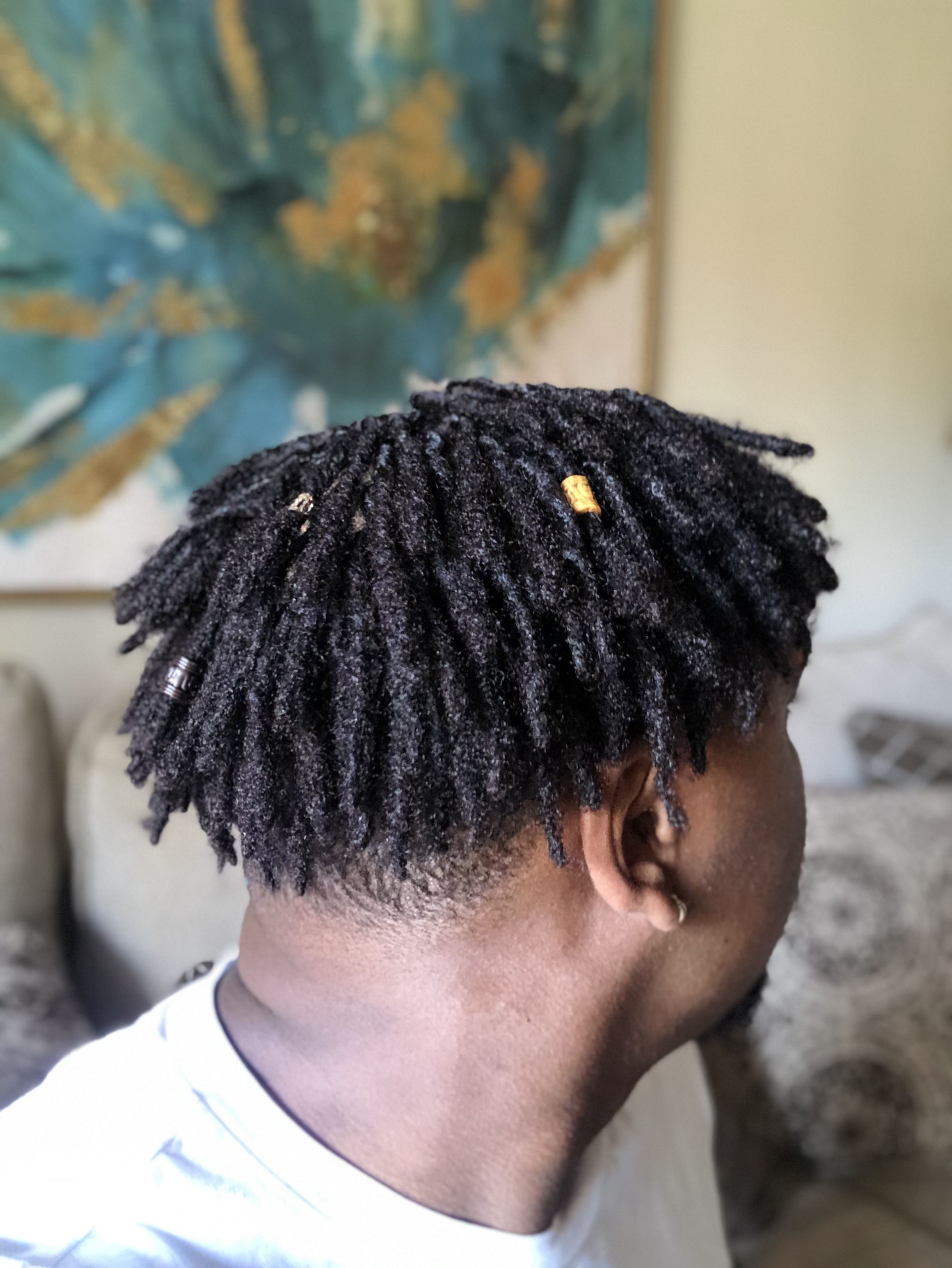 locks afro homme