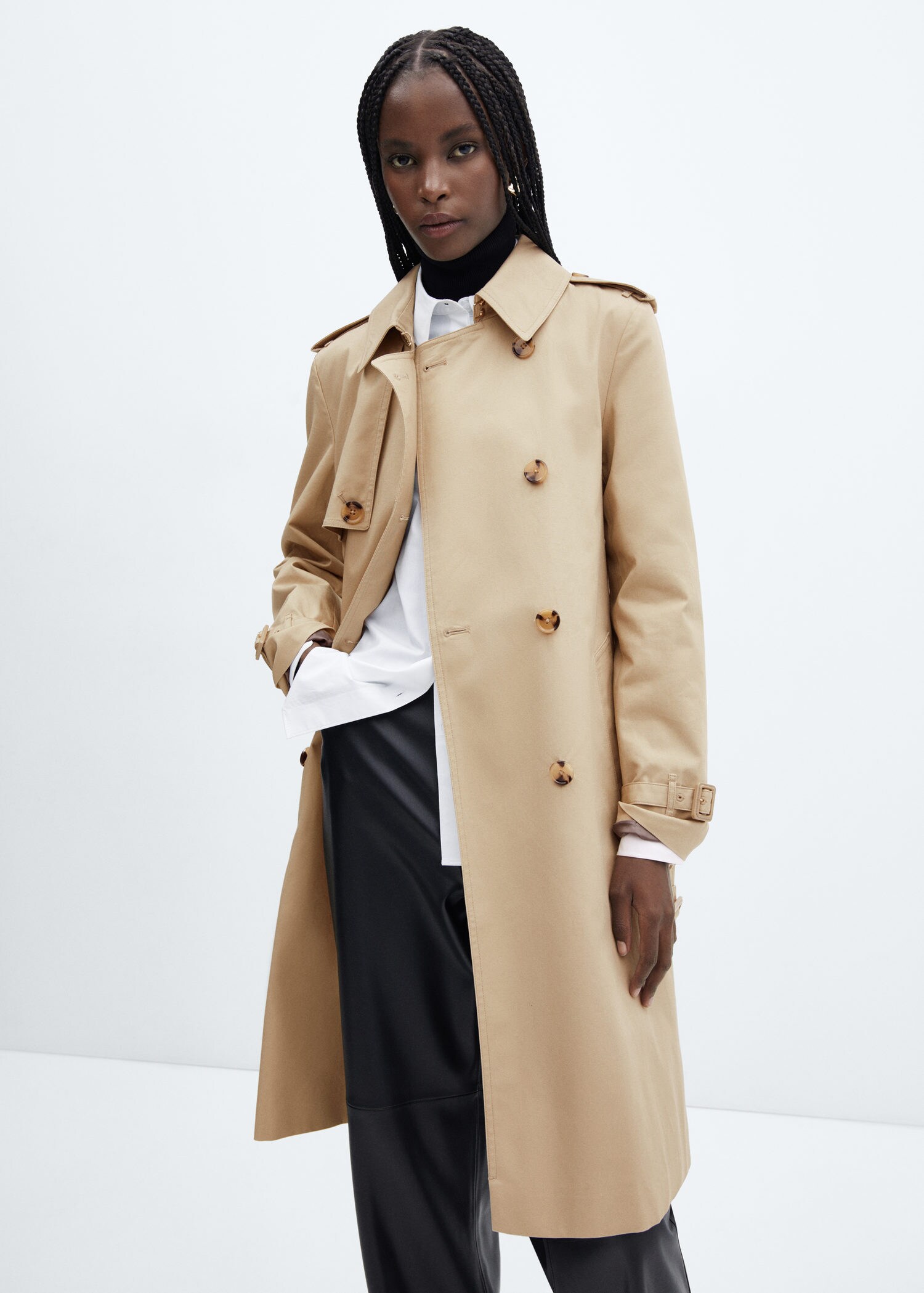 trench coat sleeve belt