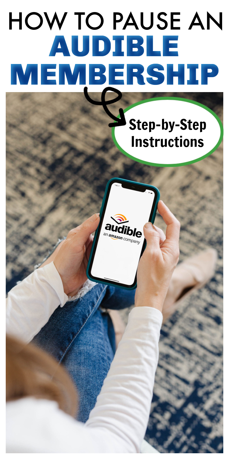 how to pause audible membership