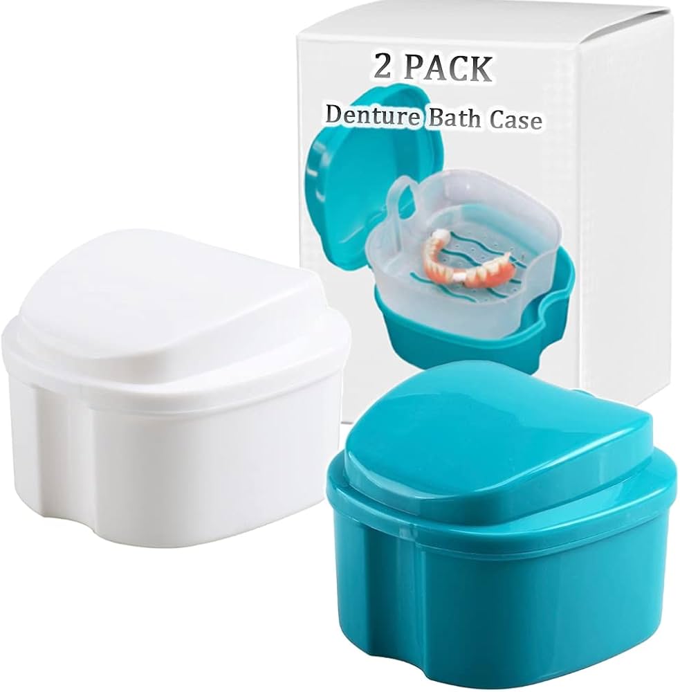 container for dentures