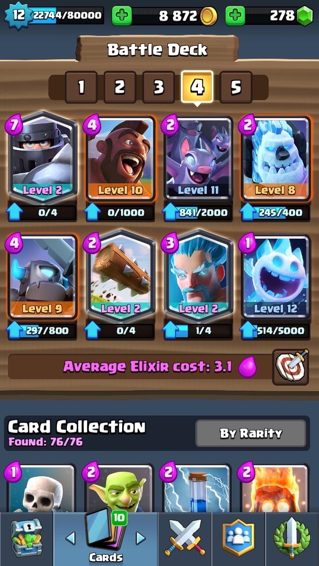 mega knight deck