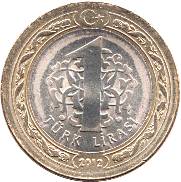 1 turk lirasi coin