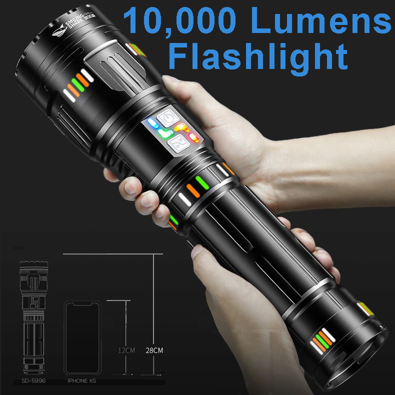 10000 lumen flashlight
