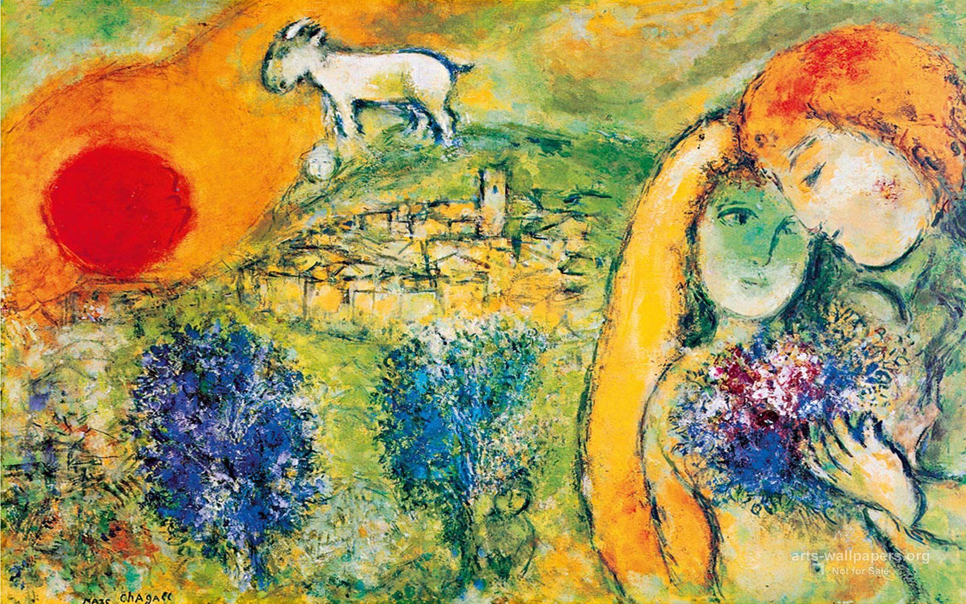 chagall wallpaper