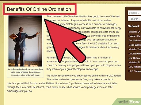 get ordained online