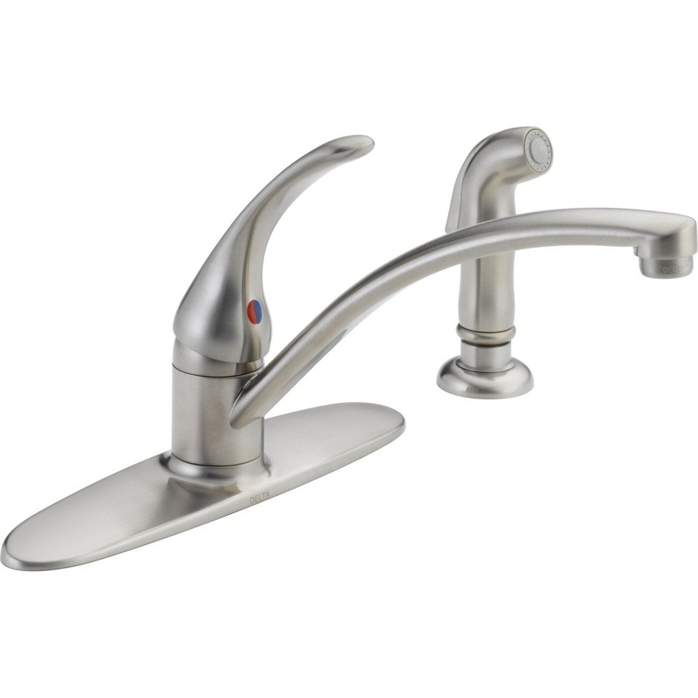 delta kitchen faucets with sprayer