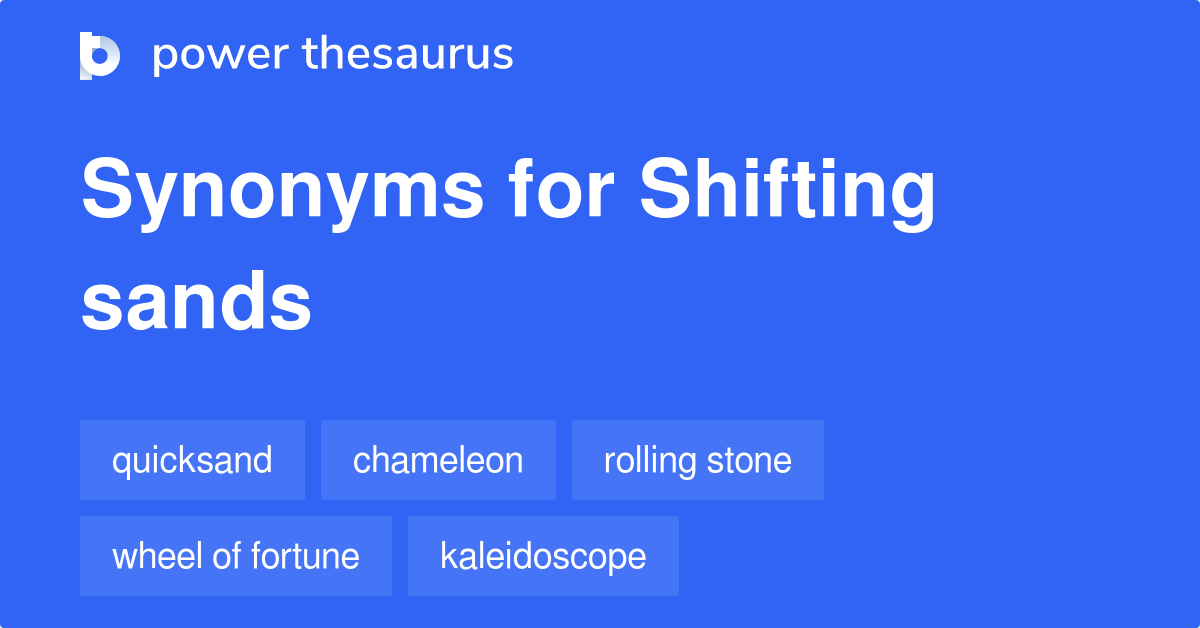 shift thesaurus