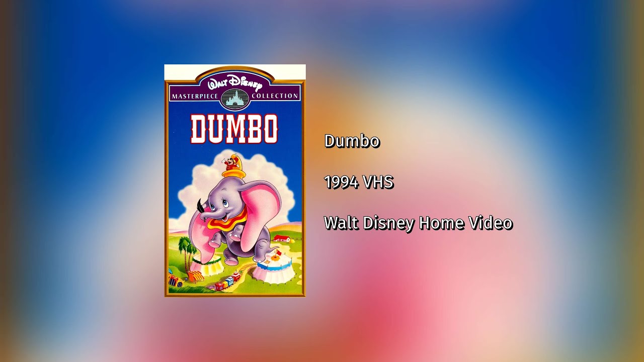 dumbo 1994 vhs