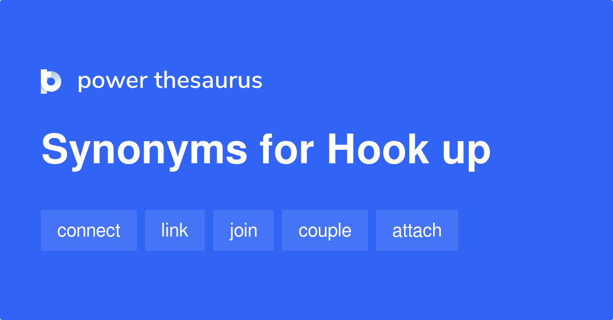 hook up synonym