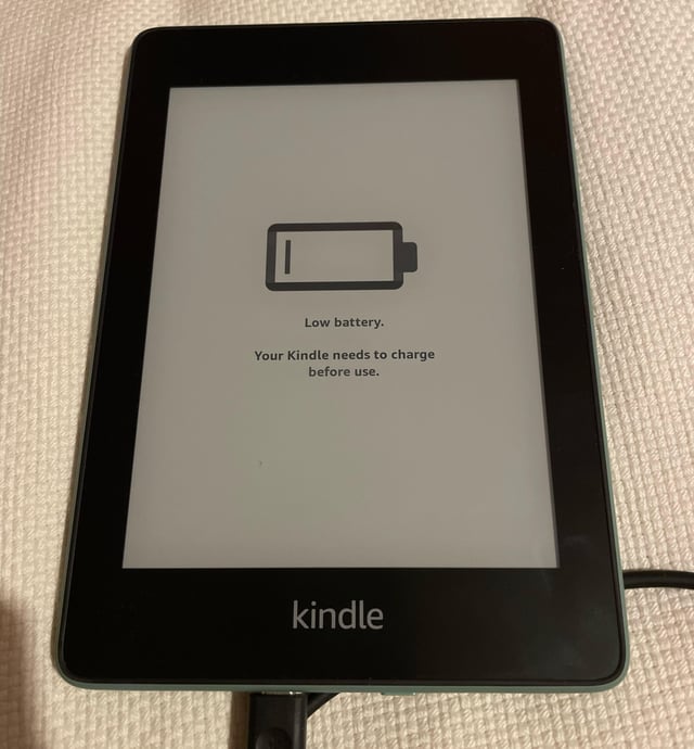 kindle wont hold a charge