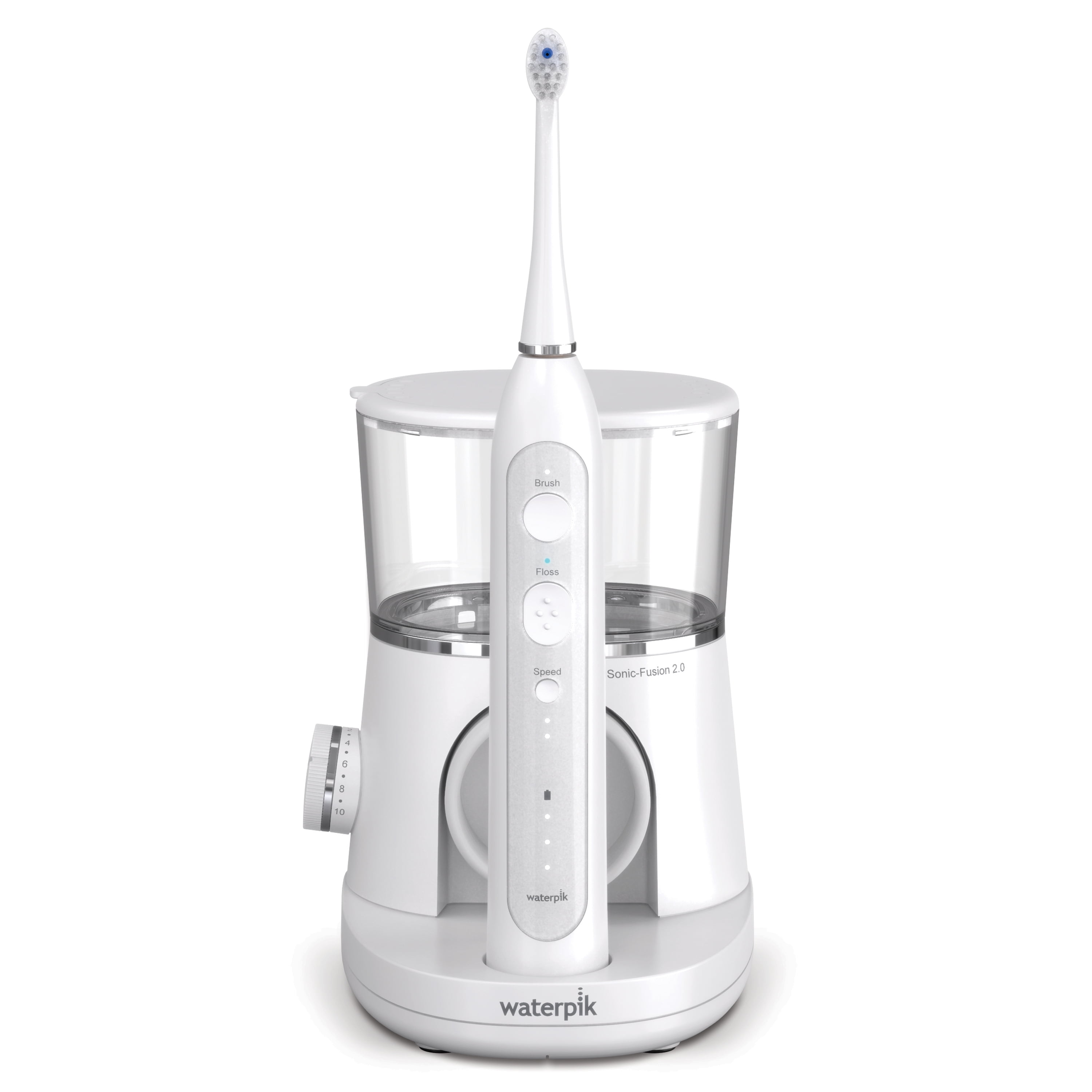 electric toothbrush with waterpik