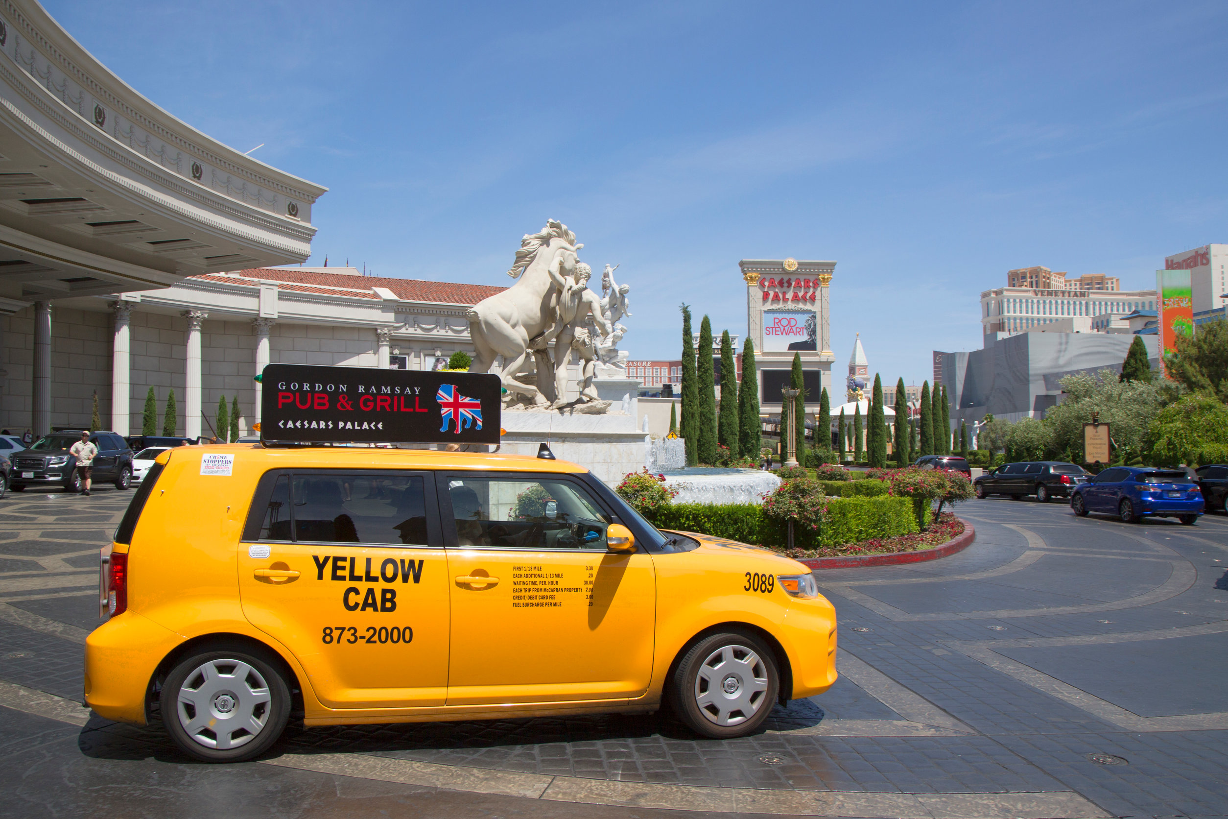 taxi fare from las vegas airport to fremont street